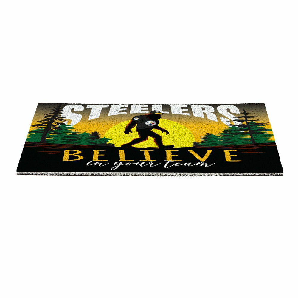 Pittsburgh Steelers Bigfoot PVC Mat, 28"x16", NFL