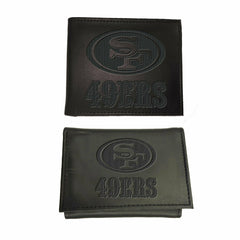 San Francisco 49ers, Bi-Fold and Tri-Fold Wallet Gift Set, Black, NFL, Home