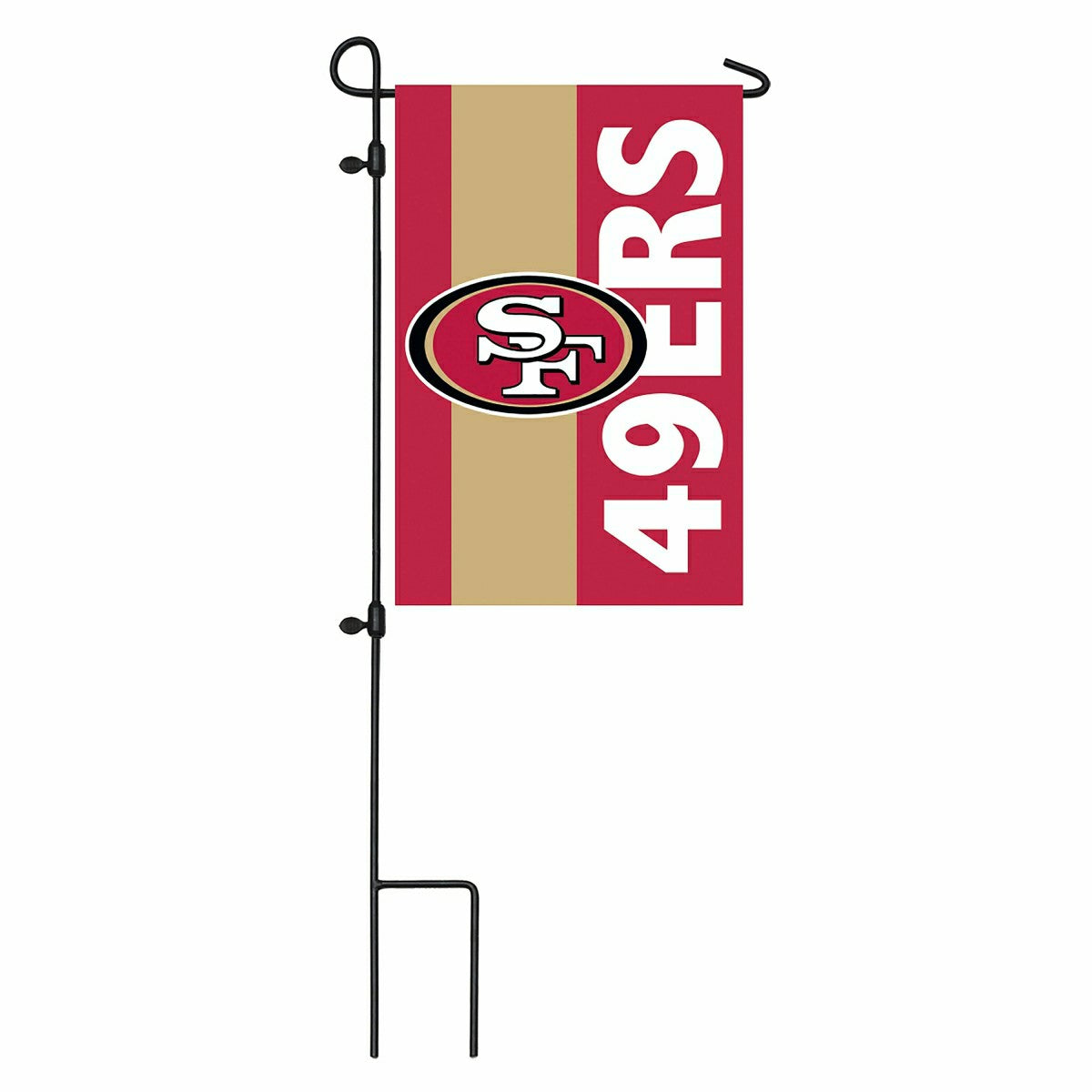 San Francisco 49ers Embellished Garden Flag, NFL, Home