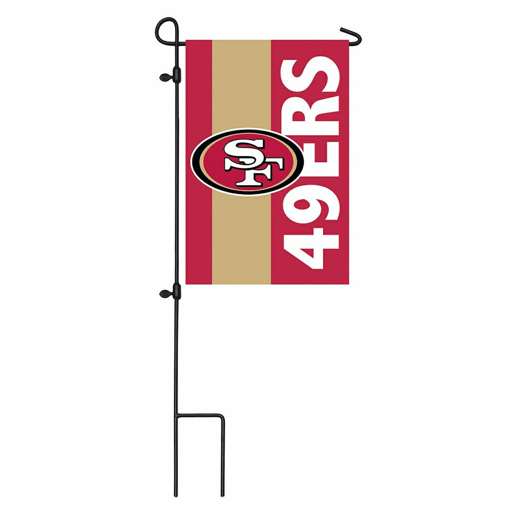 San Francisco 49ers Embellished Garden Flag, NFL, Home