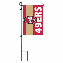 San Francisco 49ers Embellished Garden Flag, NFL, Home