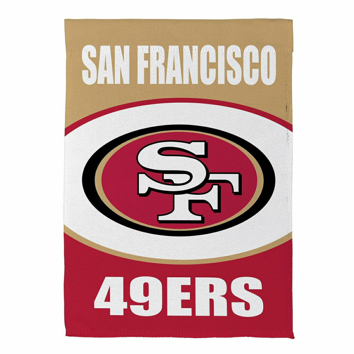 San Francisco 49ers Suede Flag, GDN, NFL