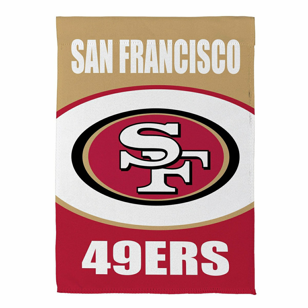 San Francisco 49ers Suede Flag, House, NFL