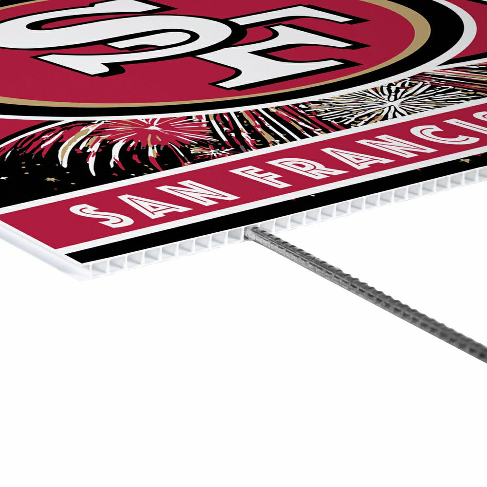San Francisco 49ers Yard Sign, Patriotic, NFL, Home