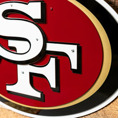 San Francisco 49ers Premier Metal Wall Art, NFL, Home