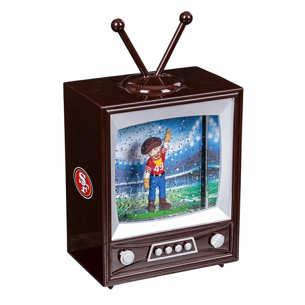 San Francisco 49ers Vintage TV Water Lantern, NFL, Home
