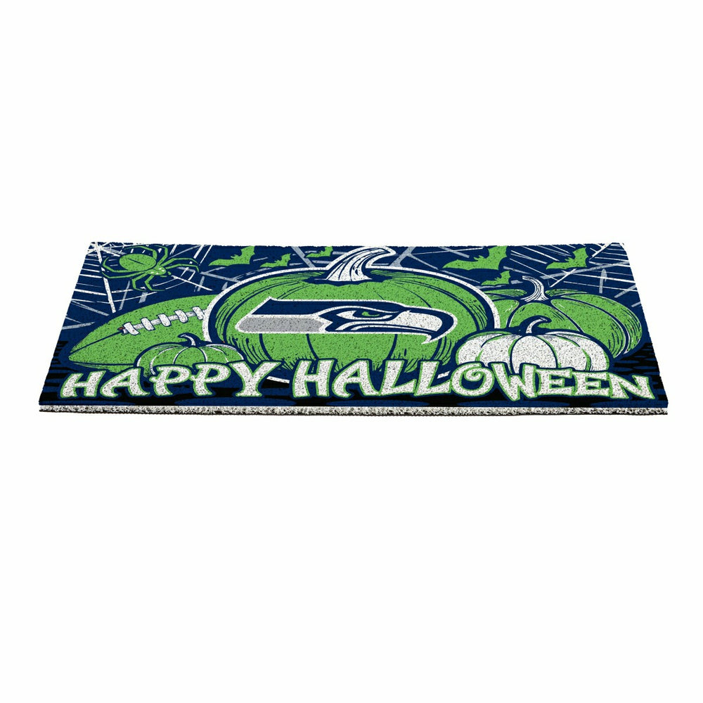 Seattle Seahawks Halloween PVC Mat, 28"x16", NFL