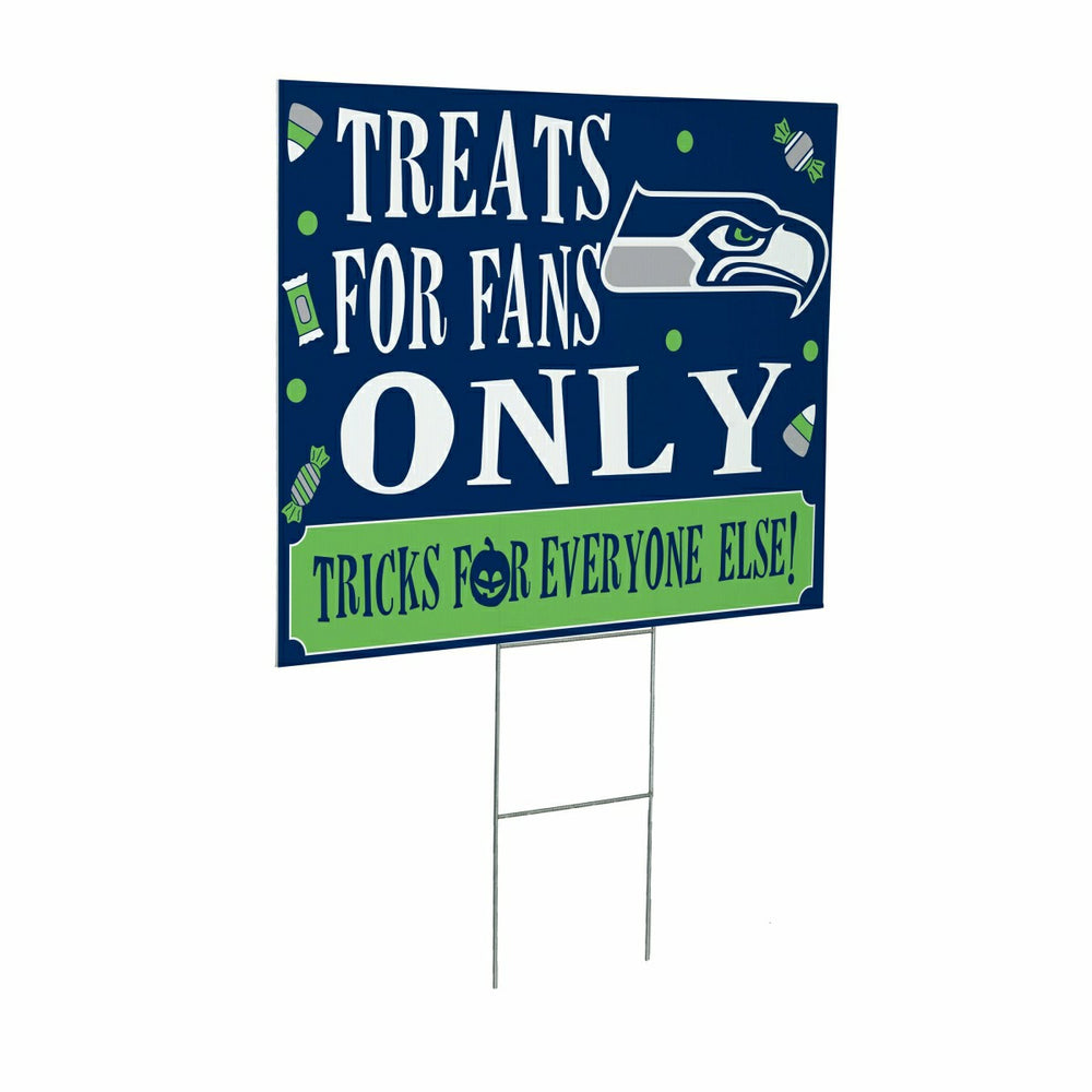 Seattle Seahawks Yard Sign, Halloween Treats for Fans, NFL, Home