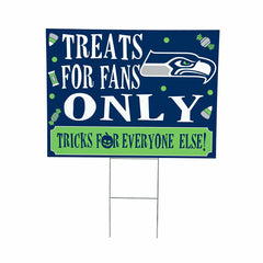 Seattle Seahawks Yard Sign, Halloween Treats for Fans, NFL, Home