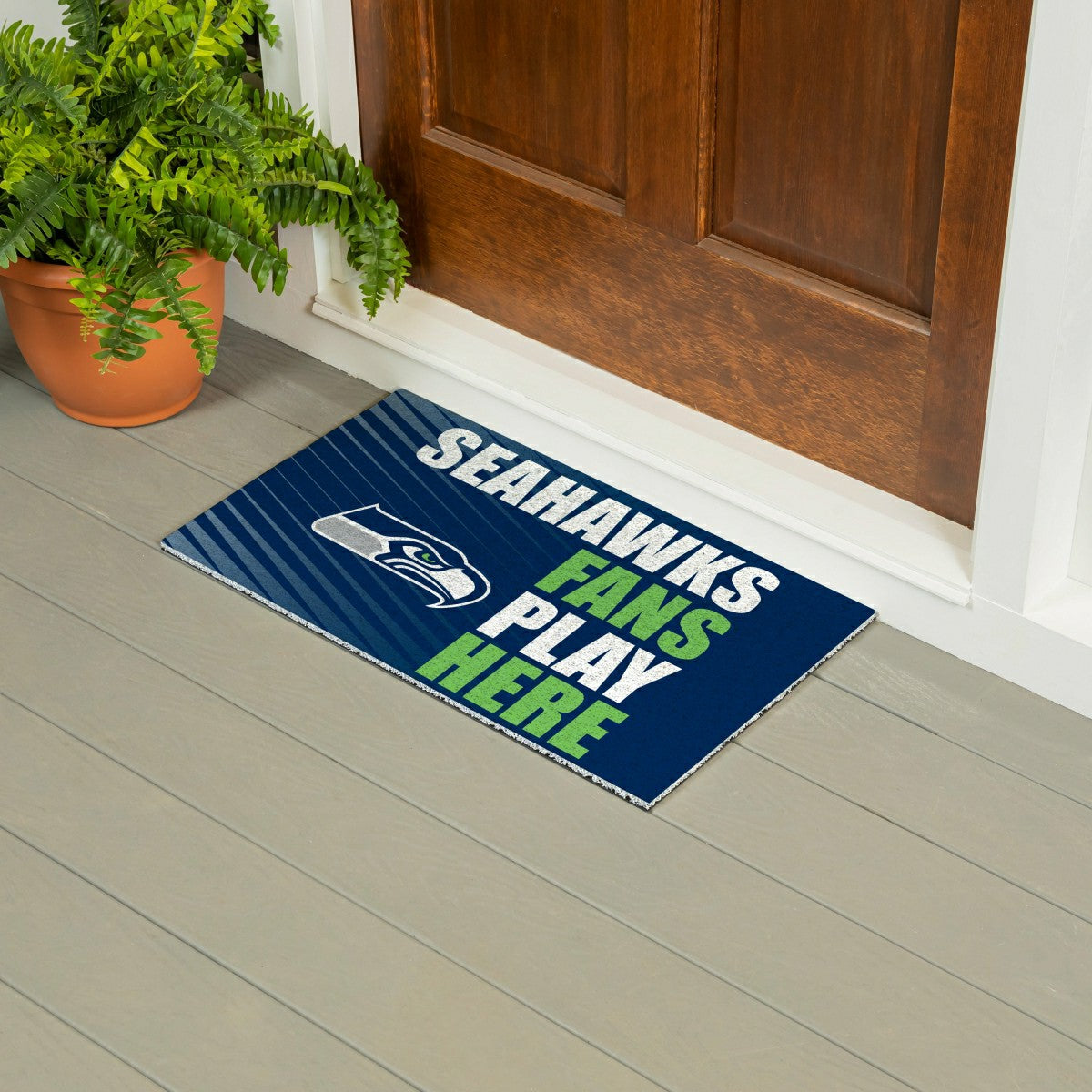 Seattle Seahawks Fan Mat, 28"x16", NFL