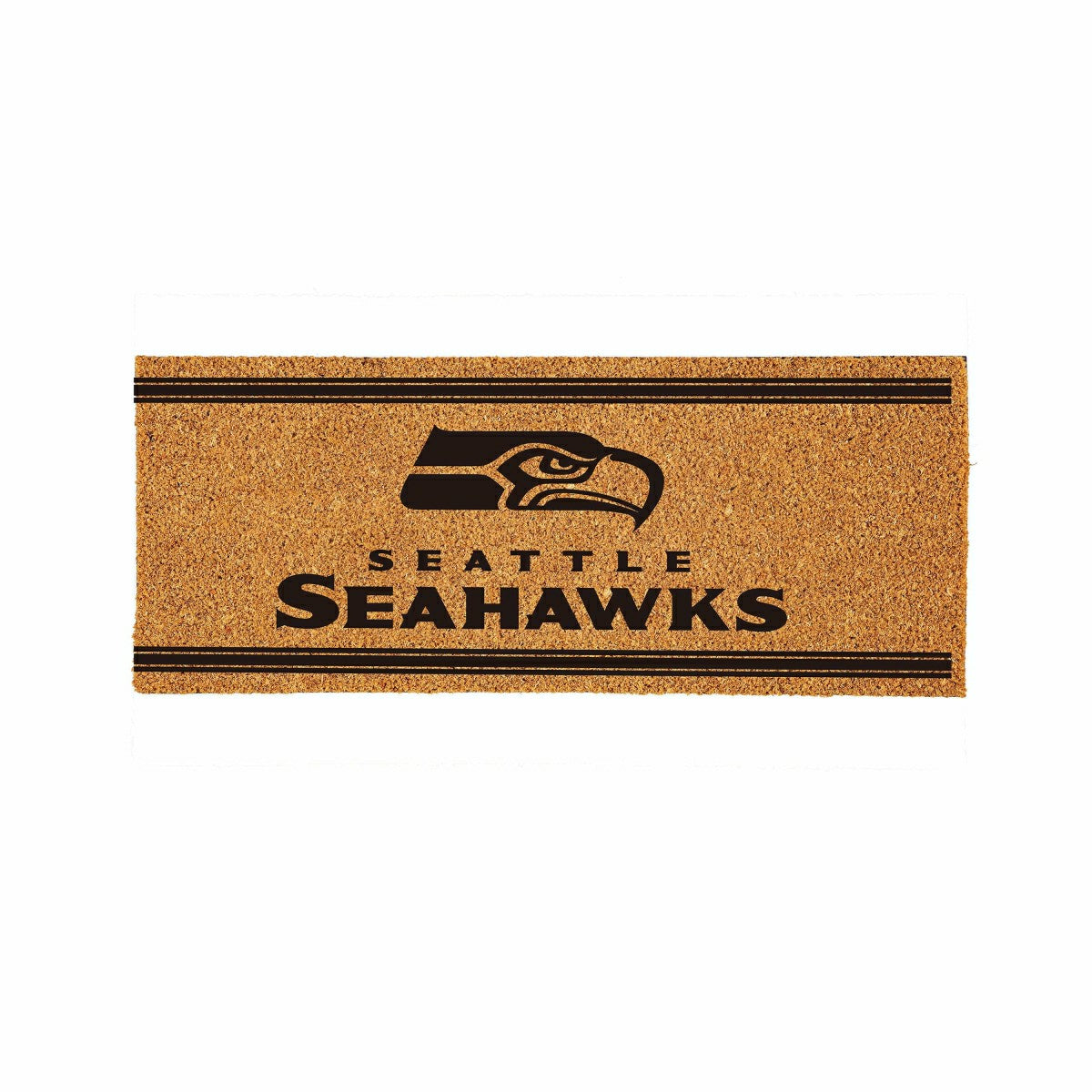 Seattle Seahawks Extra Large One Color Coir Mat, 60"x24", NFL