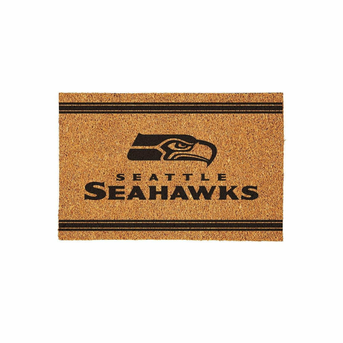 Seattle Seahawks Large One Color Coir Mat, 36"x24", NFL