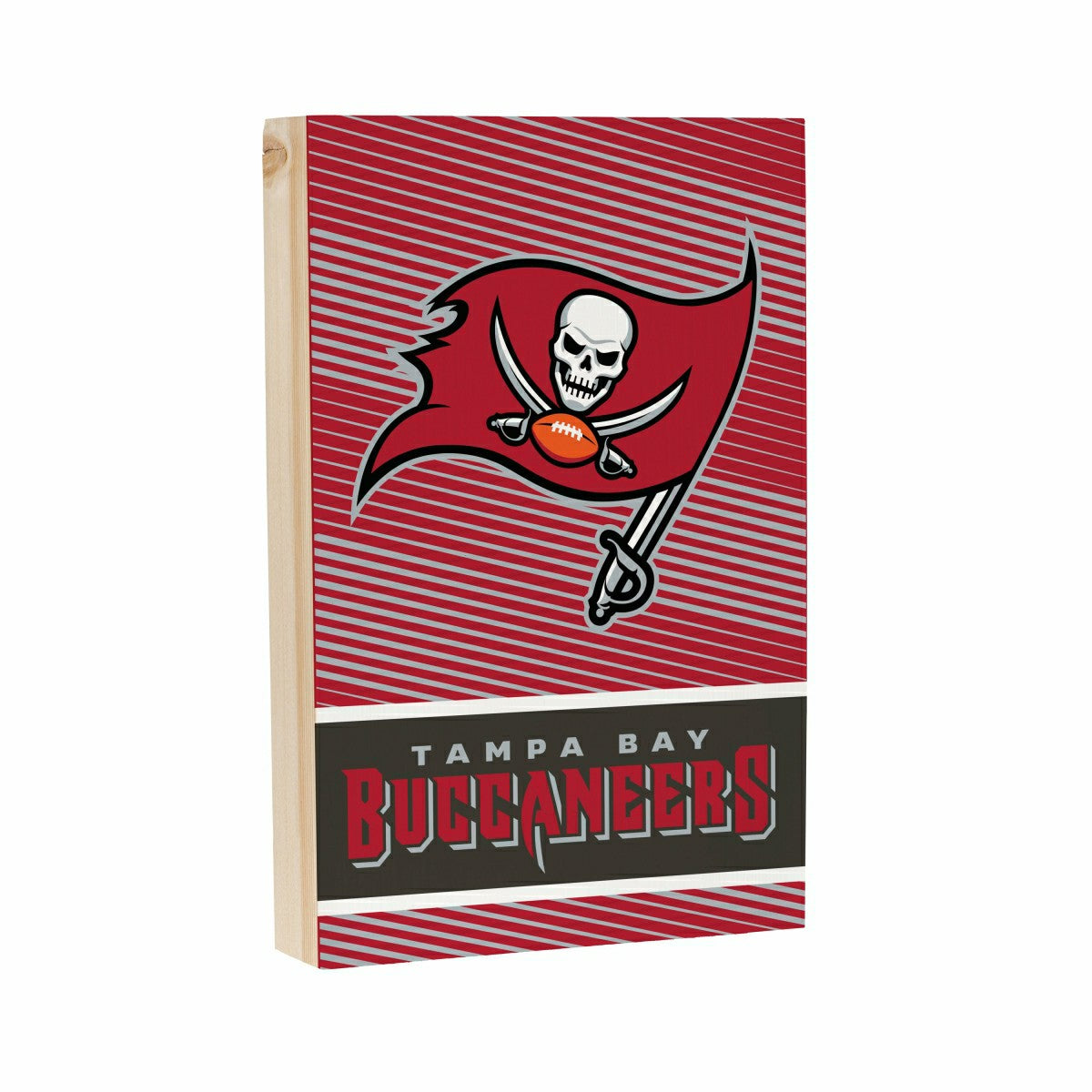 Tampa Bay Buccaneers Plock, Down Home Fans, 8x12, NFL, Home