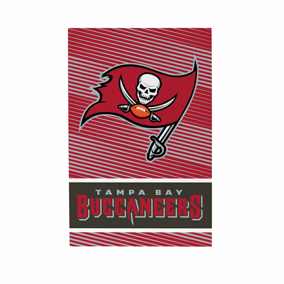 Tampa Bay Buccaneers Plock, Down Home Fans, 8x12, NFL, Home