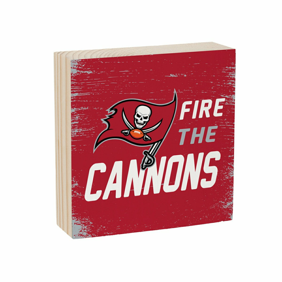 Tampa Bay Buccaneers Plock, Down Home Fans, 6x6, NFL, Home