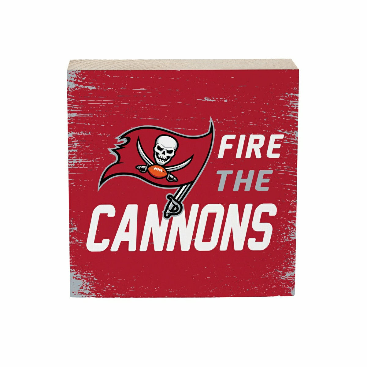 Tampa Bay Buccaneers Plock, Down Home Fans, 6x6, NFL, Home