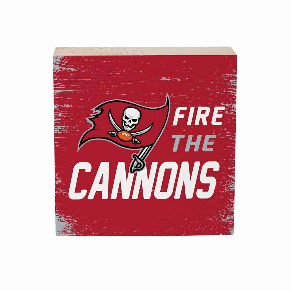 Tampa Bay Buccaneers Plock, Down Home Fans, 6x6, NFL, Home