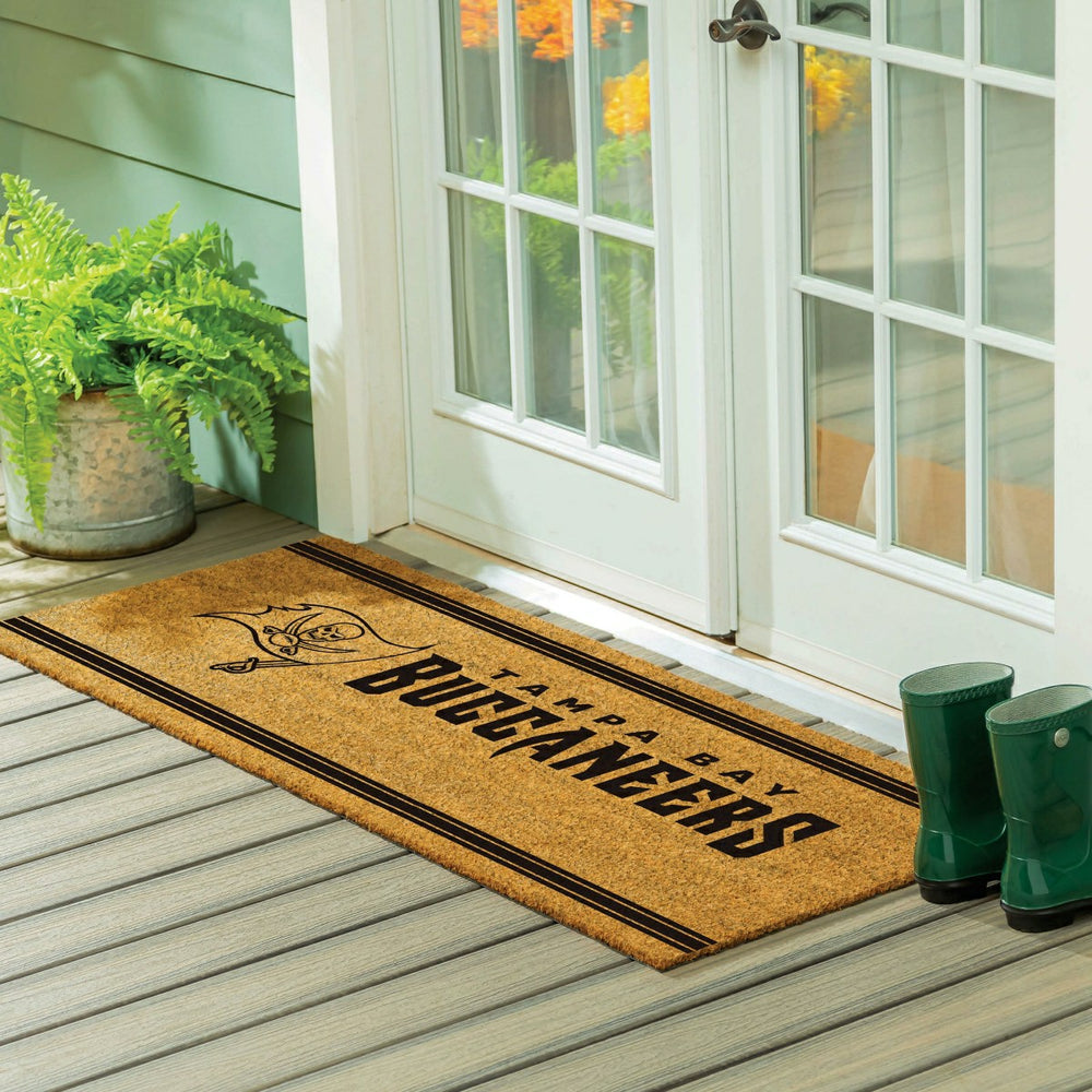 Tampa Bay Buccaneers Extra Large One Color Coir Mat, 60"x24", NFL