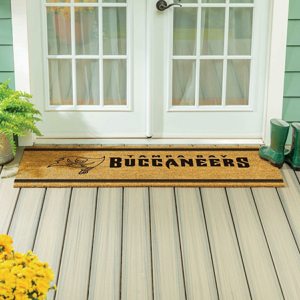 Tampa Bay Buccaneers Extra Large One Color Coir Mat, 60"x24", NFL