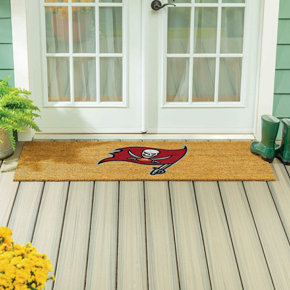 Tampa Bay Buccaneers Extra Large Full Color Coir Mat, 60"x24", NFL