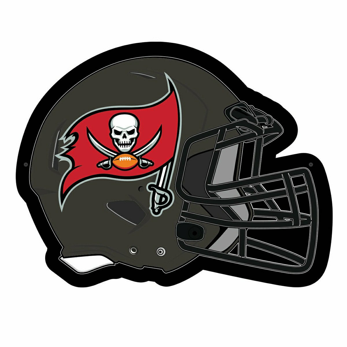 LED Wall Decor, Helmet, Tampa Bay Buccaneers, NFL, Home