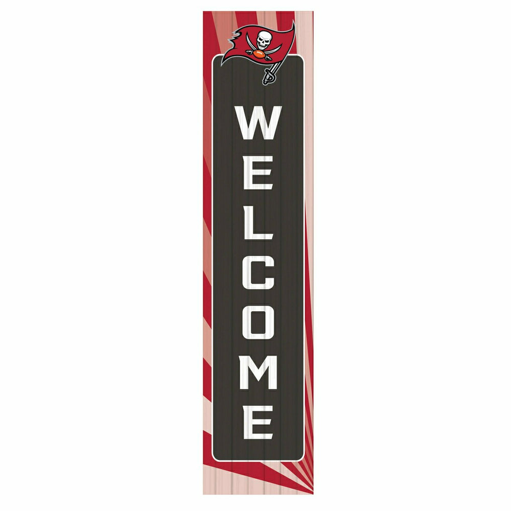 Tampa Bay Buccaneers Summer Seasonal Single Sided Large Leaner, 46", NFL, Home