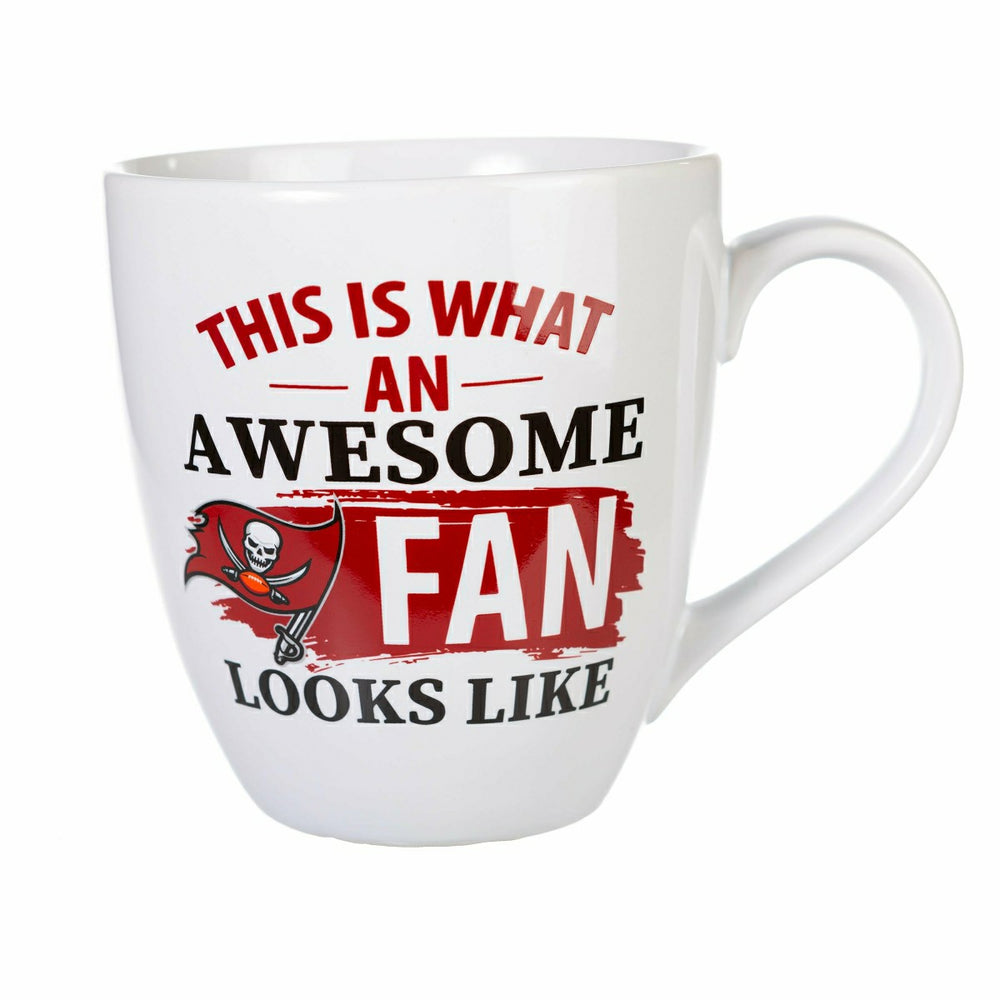 Tampa Bay Buccaneers, Ceramic Cup O'Java 17oz Gift Set, NFL, Home