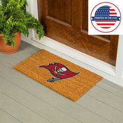 Coir Mat, 16"x28", Tampa Bay Buccaneers, NFL