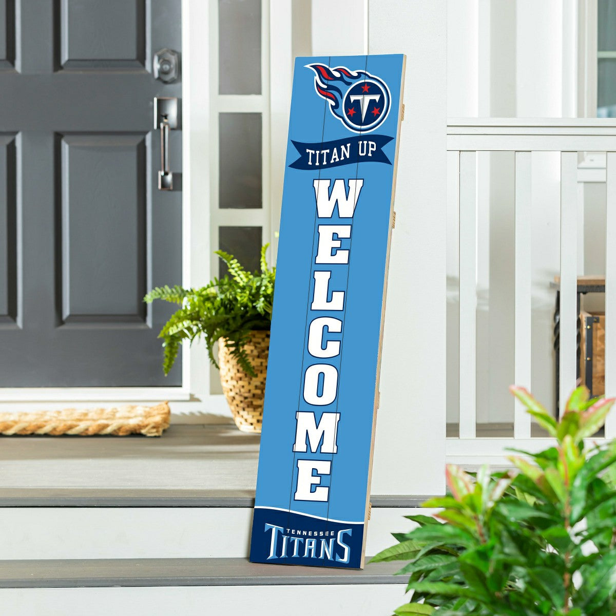 Tennessee Titans Large Single Sided Leaner, 46", NFL, Home