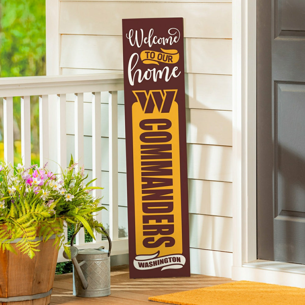 47" Double Sided Leaner, Washington Commanders, Halloween, NFL, Home