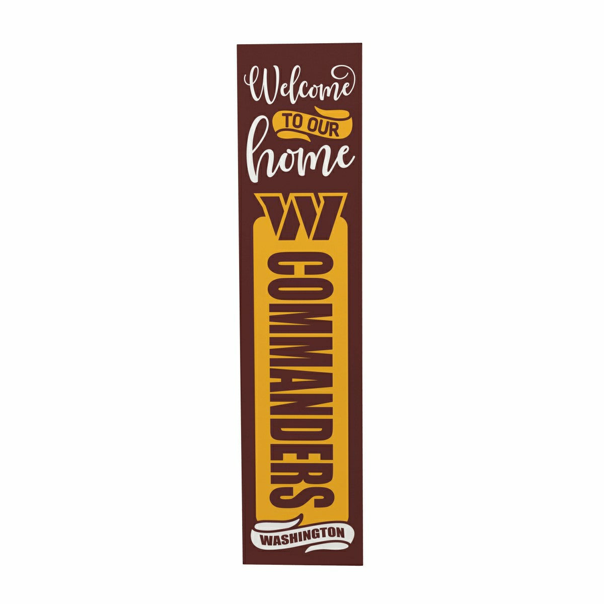 47" Double Sided Leaner, Washington Commanders, Halloween, NFL, Home