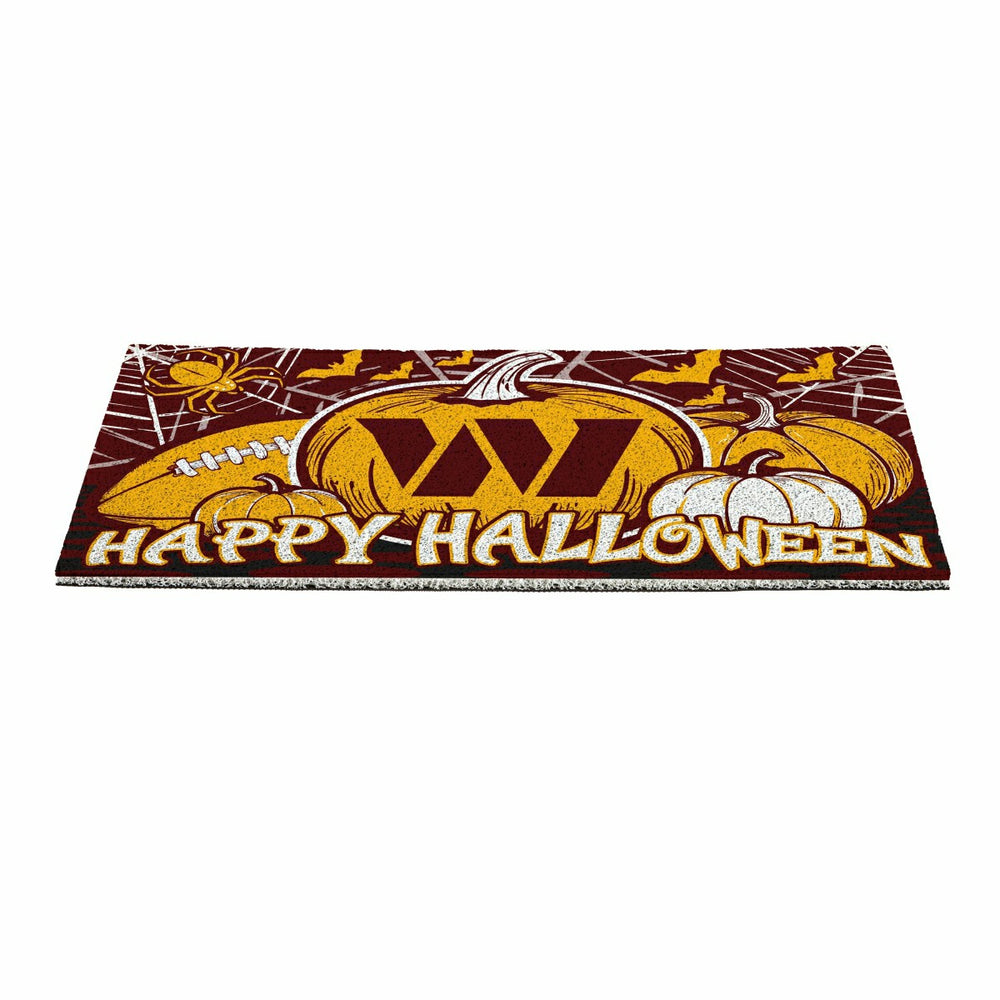 Washington Commanders Halloween PVC Mat, 28"x16", NFL
