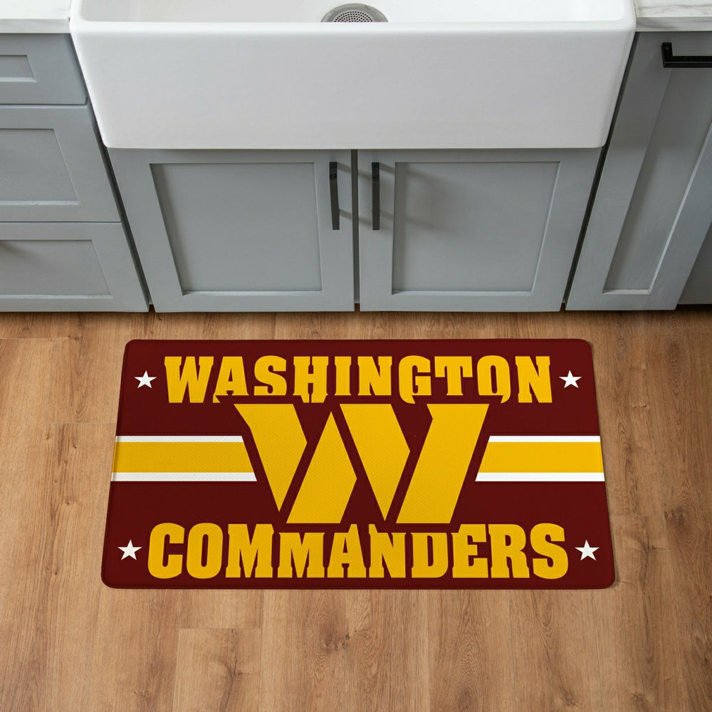 Washington Commanders Anti-Fatigue Mat, 18"x30", NFL