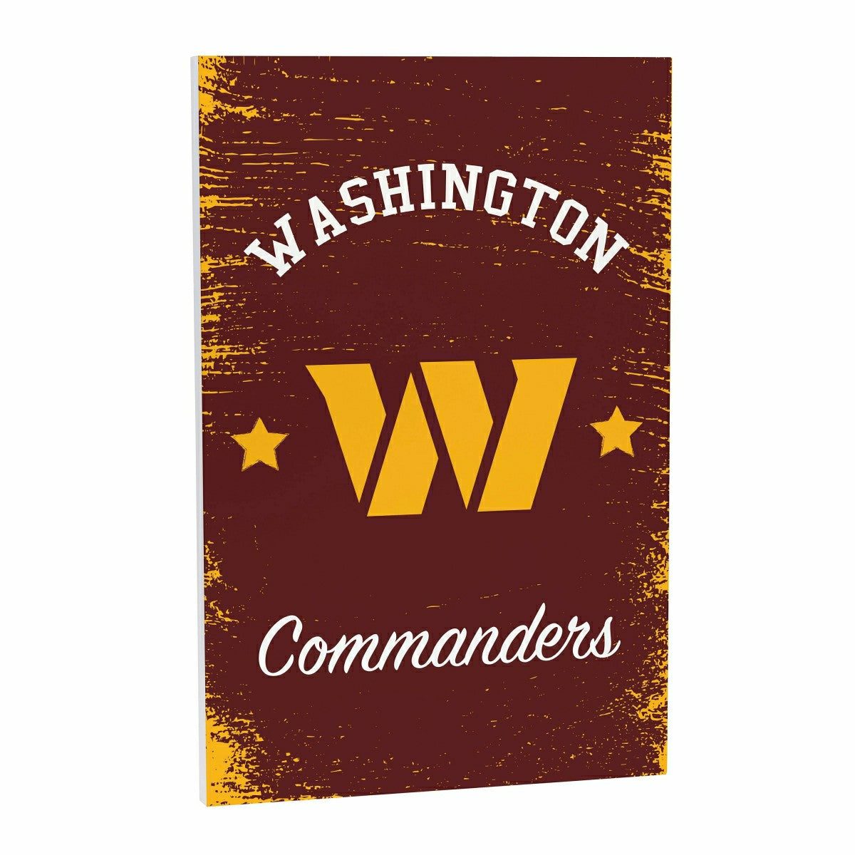 Washington Commanders Wood Wall Sign, 16x24, NFL, Home