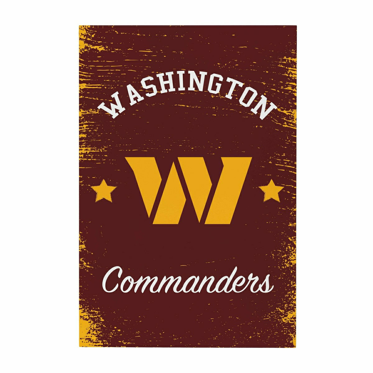 Washington Commanders Wood Wall Sign, 16x24, NFL, Home