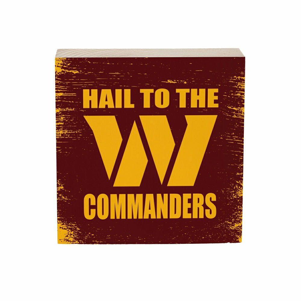 Washington Commanders Plock, Down Home Fans, 6x6, NFL, Home