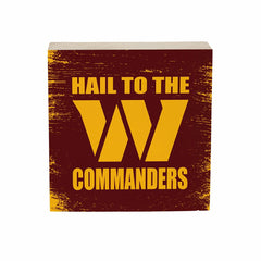 Washington Commanders Plock, Down Home Fans, 6x6, NFL, Home