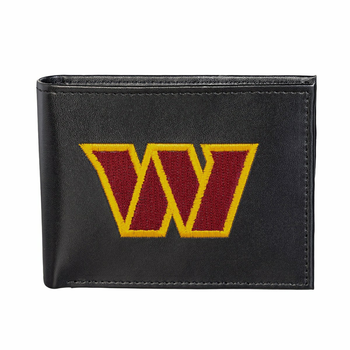 Washington Commanders Black Bi-Fold Embroidered Wallet w/ RFID Blocking, NFL, Home