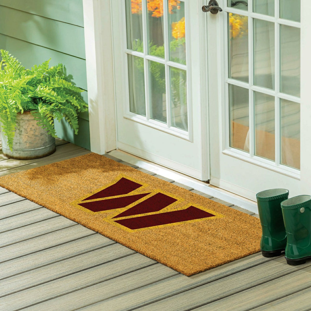 Washington Commanders Extra Large Full Color Coir Mat, 60"x24", NFL