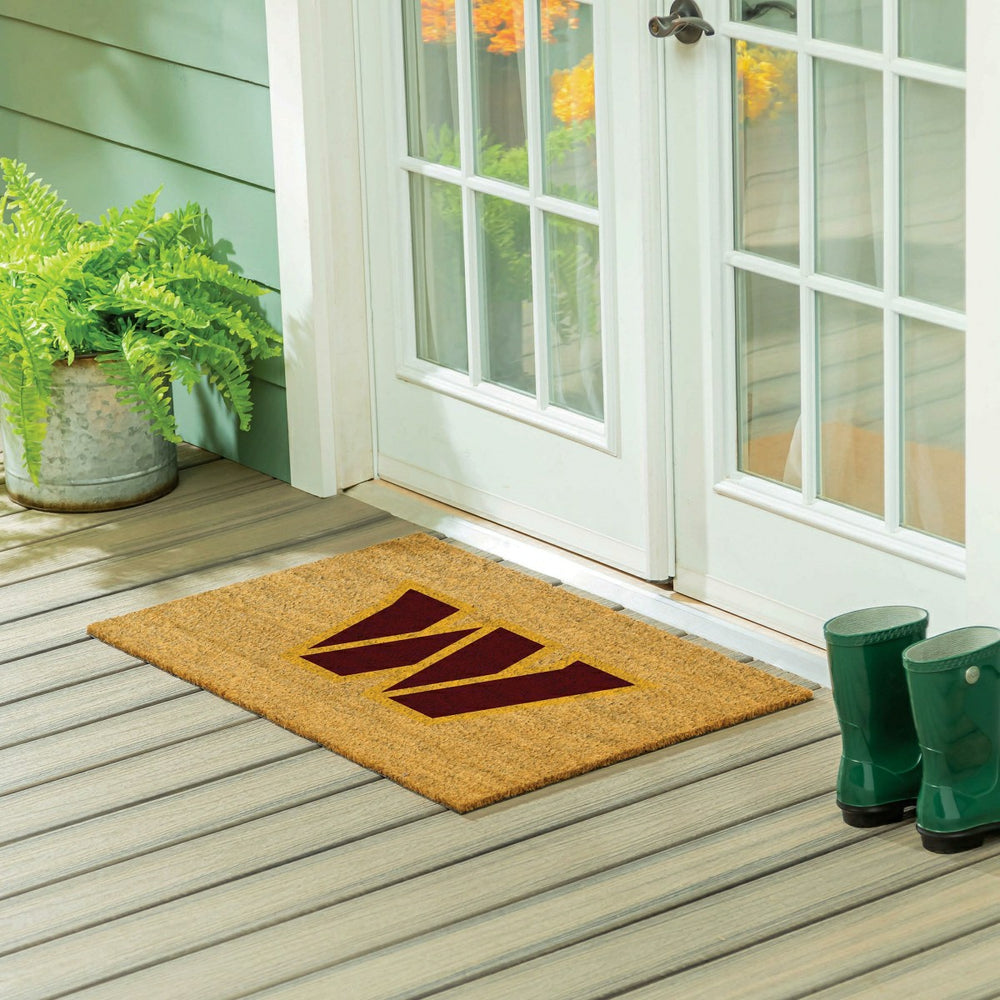 Washington Commanders Large Full Color Coir Mat, 36"x24", NFL