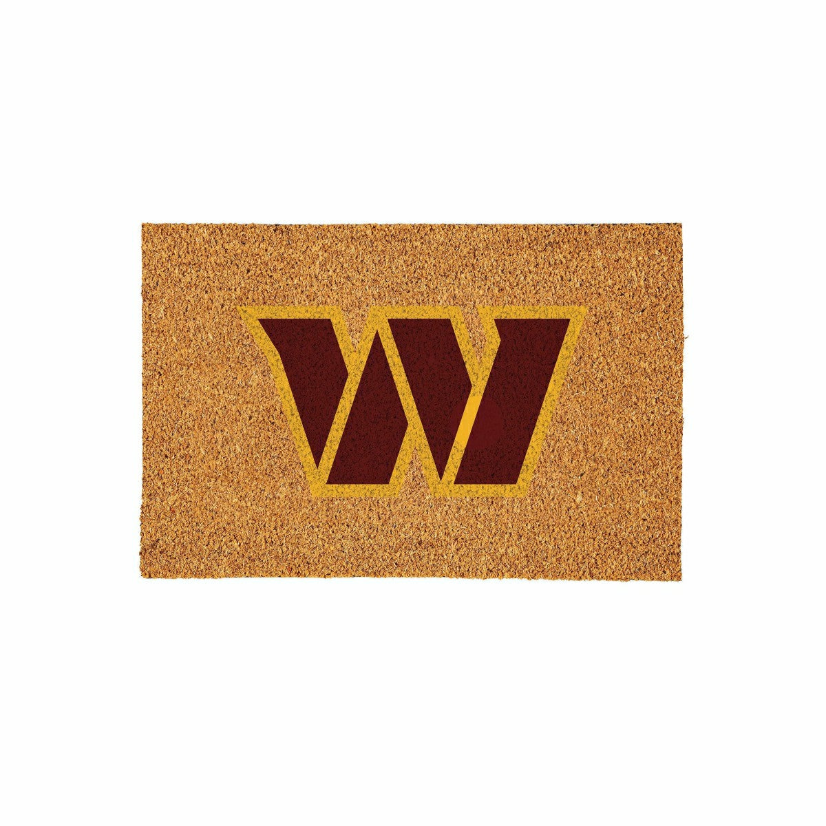 Washington Commanders Large Full Color Coir Mat, 36"x24", NFL