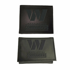 Washington Commanders, Bi-Fold and Tri-Fold Wallet Gift Set, Black, NFL, Home