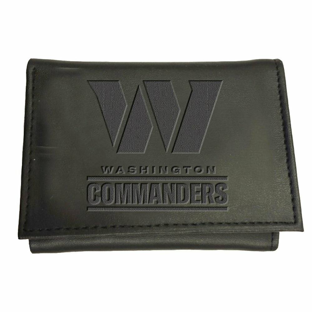 Washington Commanders, Tri-Fold Wallet, Black, NFL, Home