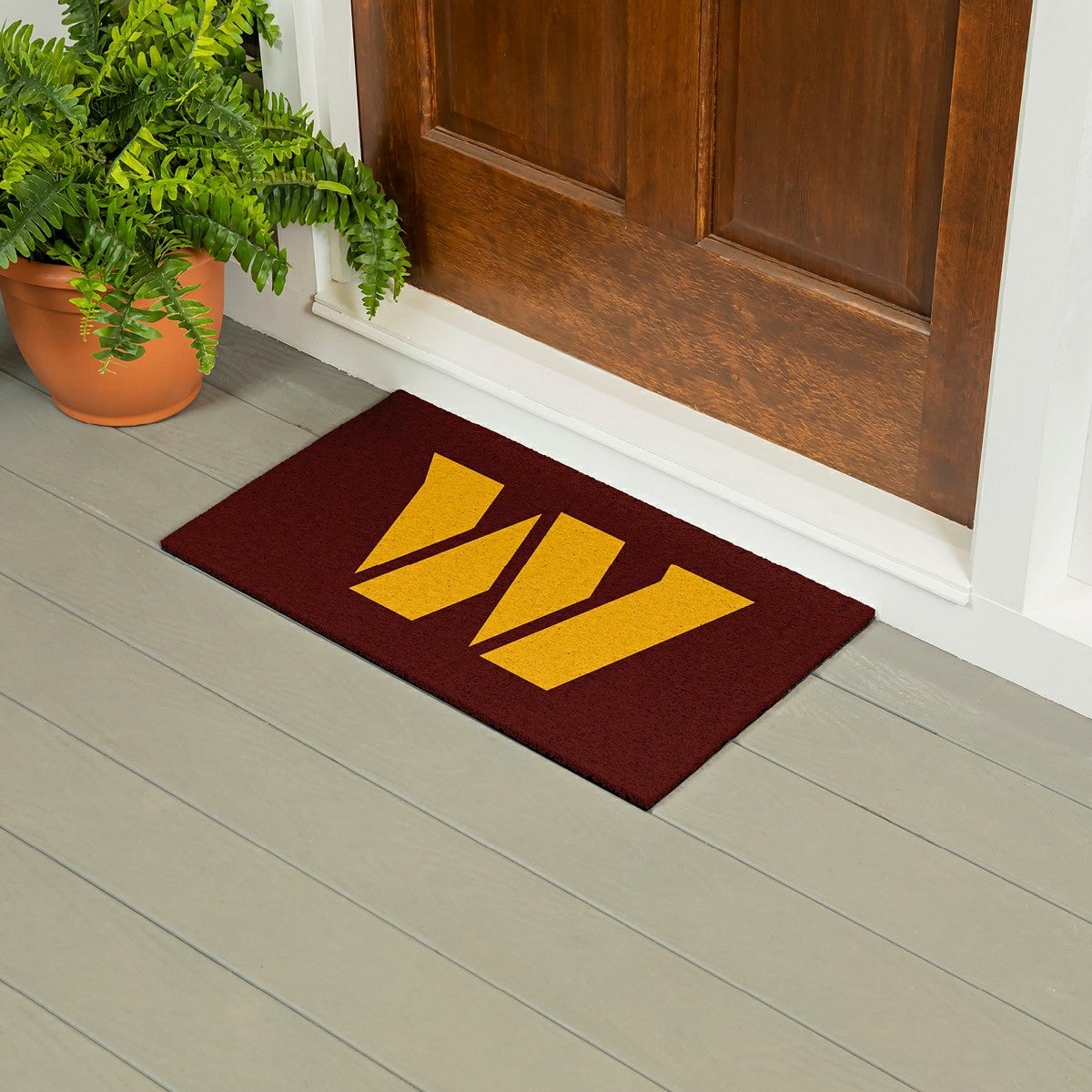 Full Color PVC Mat, 16" x 28", Washington Commanders, NFL