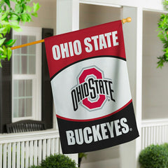 Ohio State University Suede House Flag, Home, Collegiate