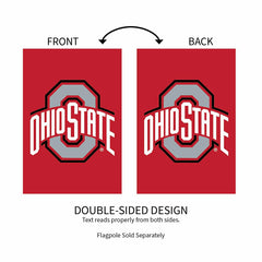 Ohio State University Applique House Flag, Home, Collegiate