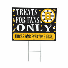 Boston Bruins Yard Sign, Halloween Treats for Fans, NHL, Home