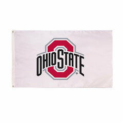 Ohio State University Single Sided Estate Flag with 2 Grommets, 3'x5', Home, Collegiate