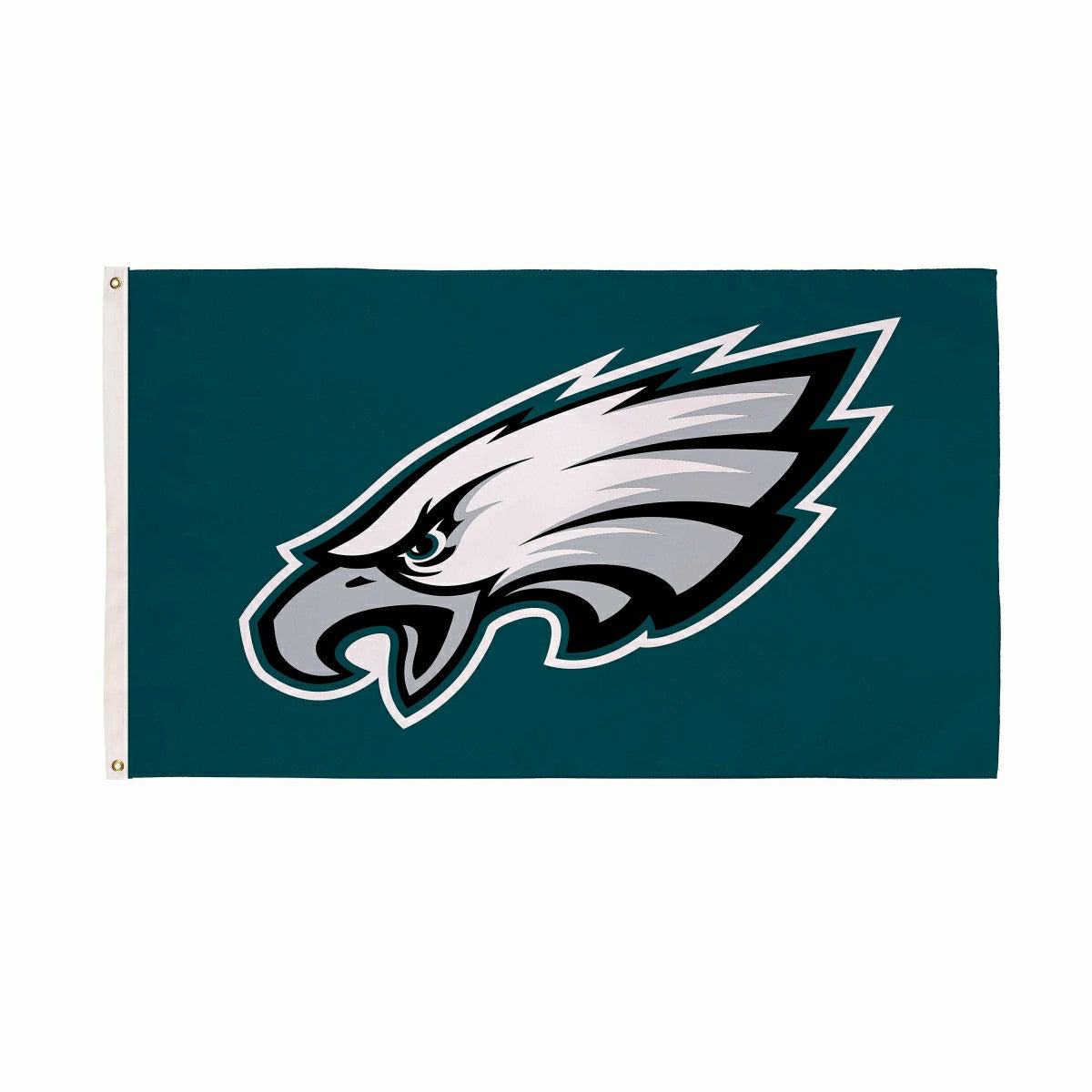 Philadelphia Eagles Single Sided Estate Flag with 2 Grommets, 3'x5', Home, NFL
