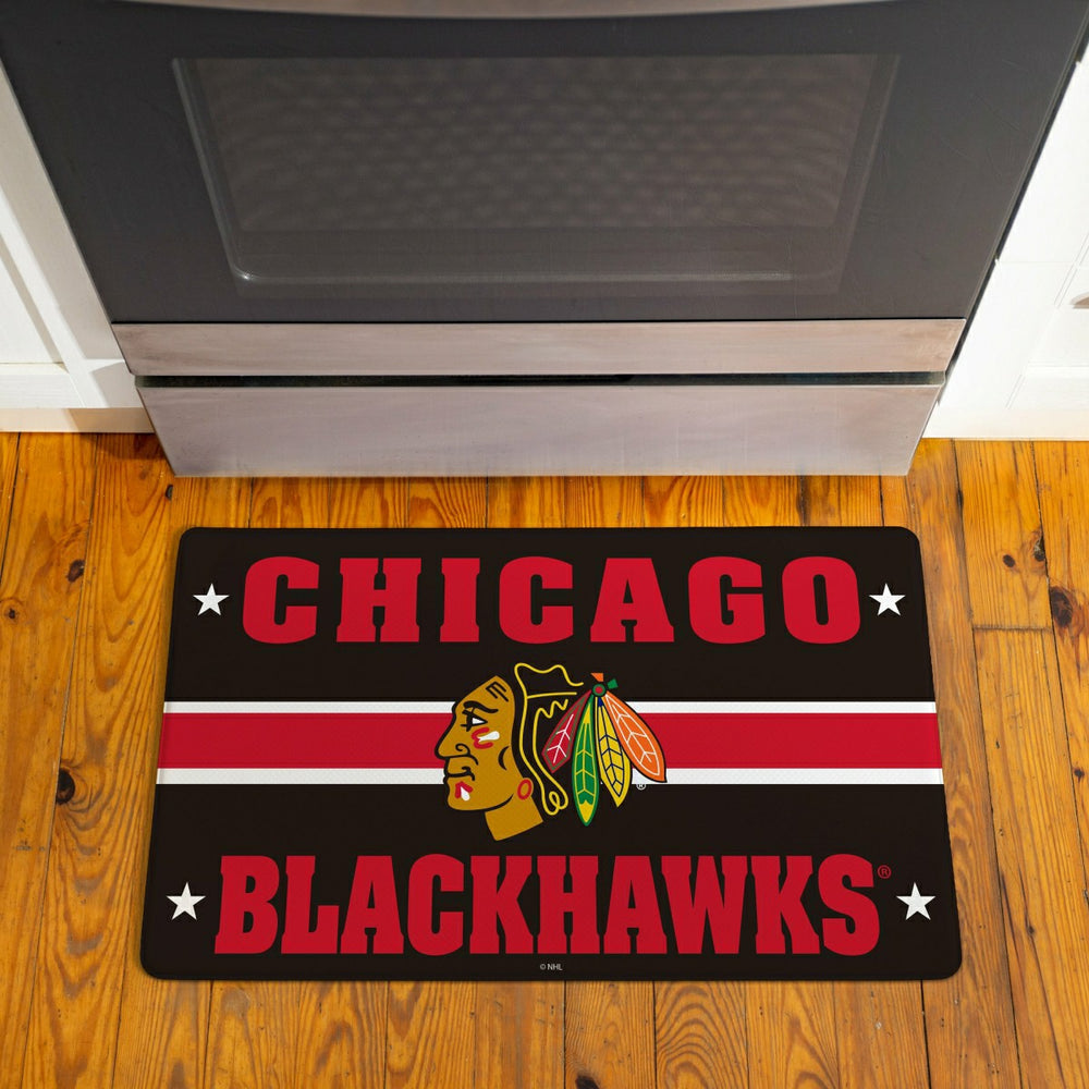 Chicago Blackhawks Anti-Fatigue Mat, 18"x30", NHL